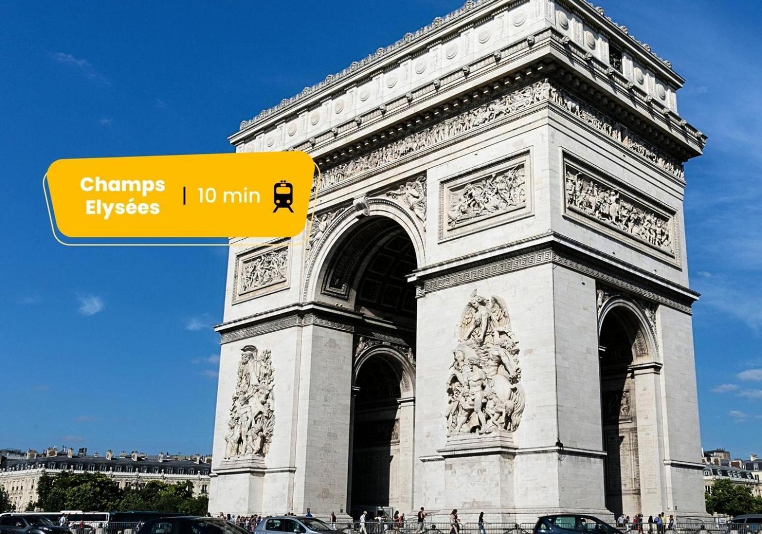104-Suite Lily-Rose - Superbe Appartement A Paris Luaran gambar